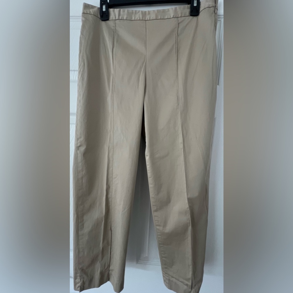 Talbots Side-Zip Crop Pants